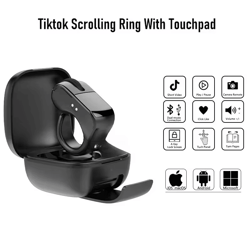 mini ring bluetooth mouse – multi-function finger remote controller