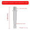 38 To 14 Metal Ball Head Adapter Microphone Boom Arm Mount Connector 1