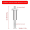 38 To 14 Metal Ball Head Adapter Microphone Boom Arm Mount Connector 2