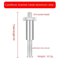 38 To 14 Metal Ball Head Adapter Microphone Boom Arm Mount Connector 2