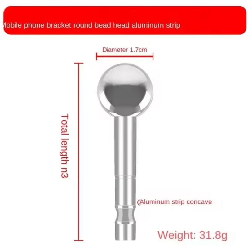 38 To 14 Metal Ball Head Adapter Microphone Boom Arm Mount Connector 3