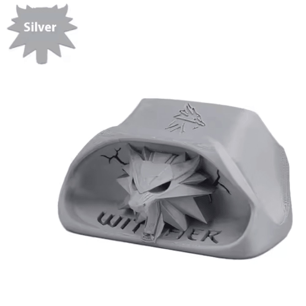 Wizard Wolf Head Controller Stand Gaming Display Base Desk Organizer 3