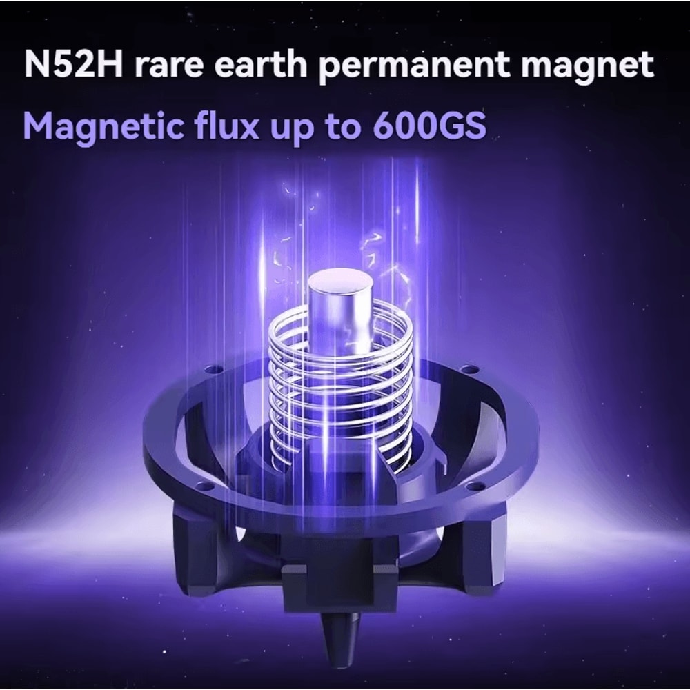 UFO Magnetic Linear Switch 40gf Hall Effect RGB Keyboard Switch Deep Clacky Sound 3