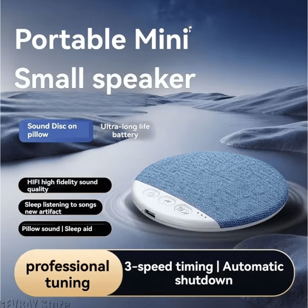 SleepSync Pro Bluetooth Pillow Speaker With White Noise Timer 2
