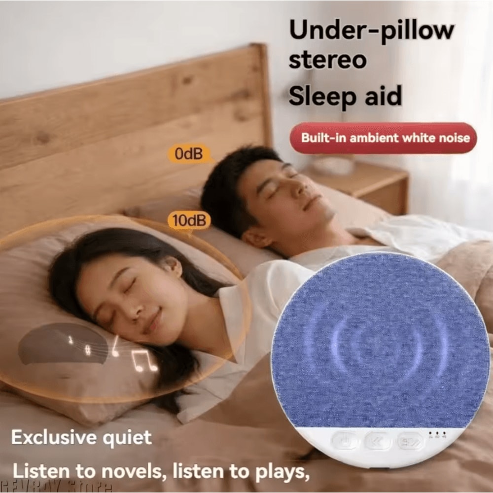 SleepSync Pro Bluetooth Pillow Speaker With White Noise Timer 4