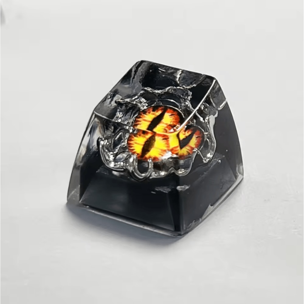 Evil Eye Artisan Resin Keycap 3D Halloween Custom Mechanical Keyboard Keycap 4