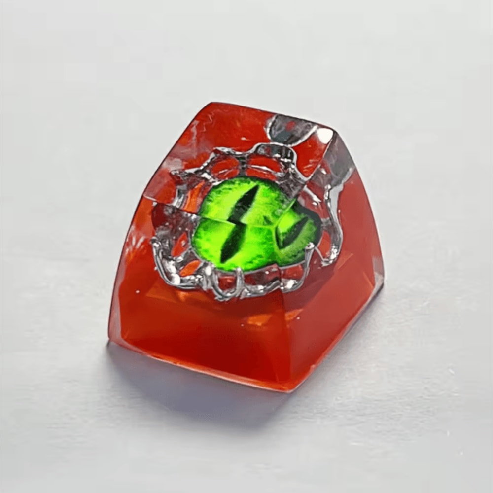 Evil Eye Artisan Resin Keycap 3D Halloween Custom Mechanical Keyboard Keycap 7