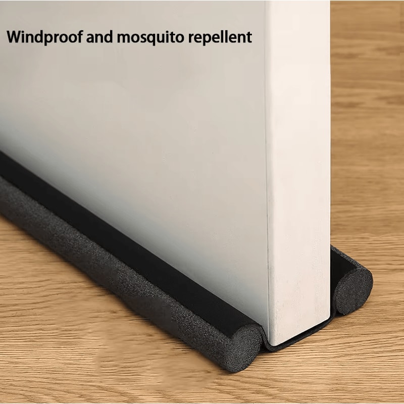 DraftGuard Flexible Door Seal Strip Wind Dust Blocker Weatherproof Door Bottom Sealer 1