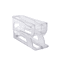 RollFlow 4Layer Automatic Egg Roller Rack SpaceSaving Large Capacity Egg Organizer 4
