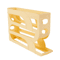 RollFlow 4Layer Automatic Egg Roller Rack SpaceSaving Large Capacity Egg Organizer 6