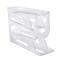 RollFlow 4Layer Automatic Egg Roller Rack SpaceSaving Large Capacity Egg Organizer 7