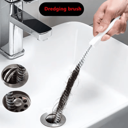 flexiclean pro drain brush – deep reach hair & clog remover tool