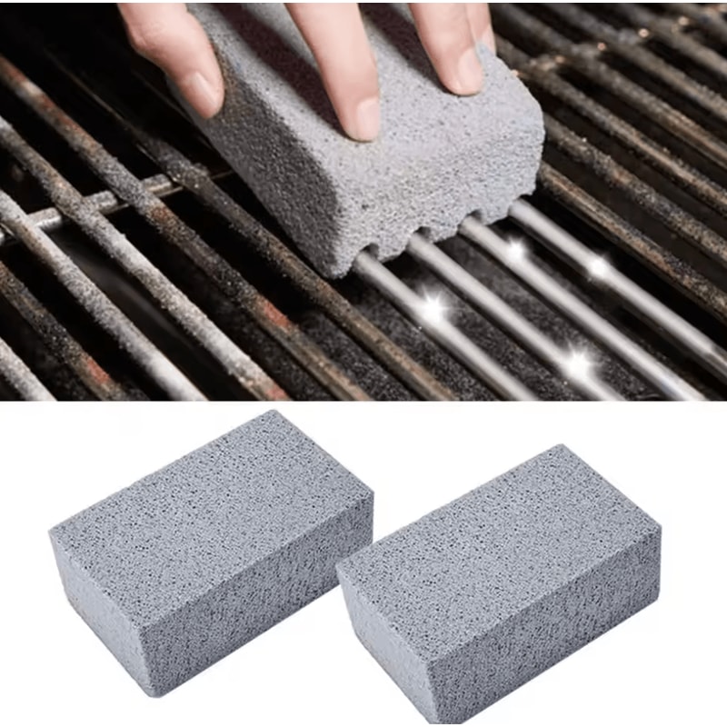 GrillPure Pumice Cleaning Brick HeavyDuty BBQ Grill Cleaner Block 1
