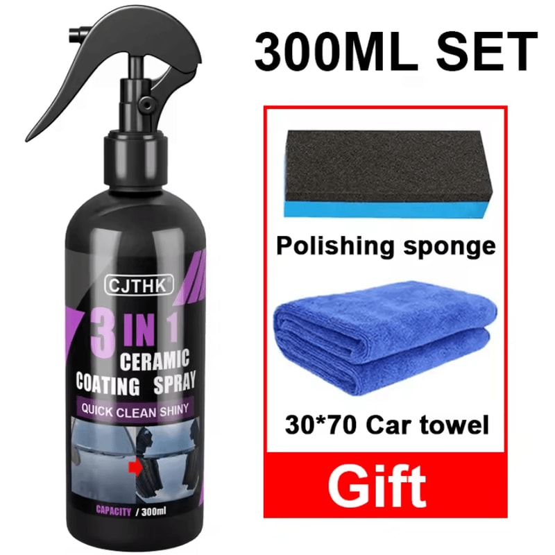 NanoShield Pro Ceramic Coating Hydrophobic Car Paint Protection Liquid 100ml 9