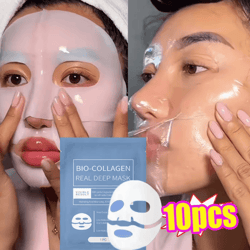glowlift bio collagen face mask – korean brightening & anti-aging sheet mask set