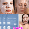 GlowLift Bio Collagen Face Mask Korean Brightening AntiAging Sheet Mask Set 1