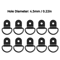 SecureRing HeavyDuty Stainless Steel DRing Tie Down Anchors Universal Cargo Lashing Hooks 110PCS S 2