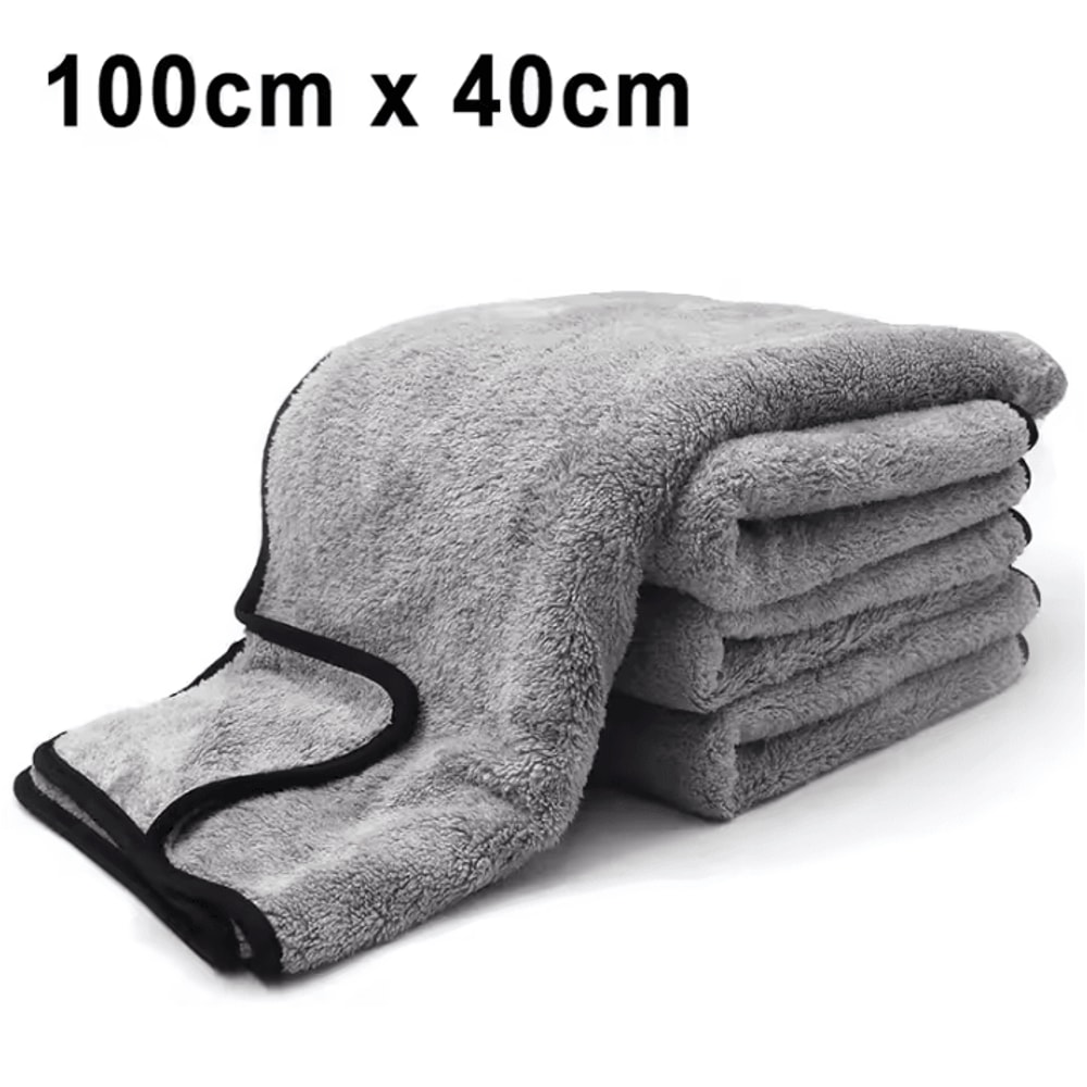 UltraSoft Pro Microfiber Car Drying Towel HighAbsorbent ScratchFree Detailing Cloth 2