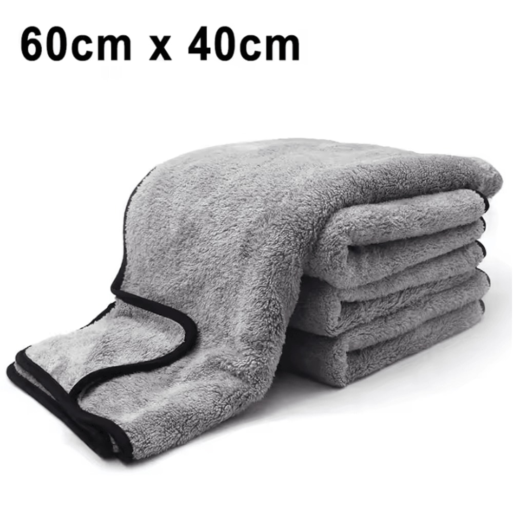 UltraSoft Pro Microfiber Car Drying Towel HighAbsorbent ScratchFree Detailing Cloth 3