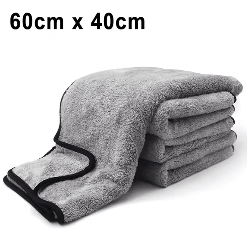 UltraSoft Pro Microfiber Car Drying Towel HighAbsorbent ScratchFree Detailing Cloth 3