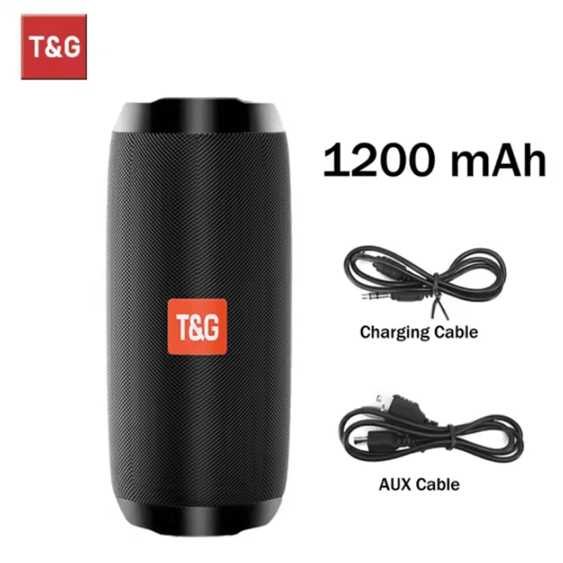 SoundPulse TG117 Portable Bluetooth Speaker Waterproof TWS Stereo Outdoor Sound Box 2