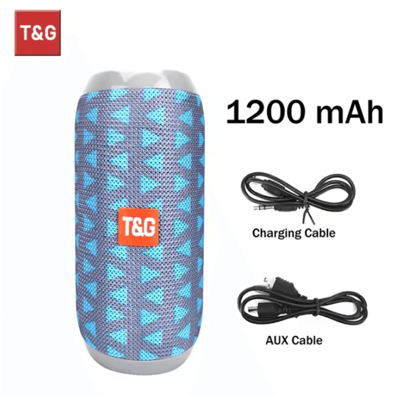 SoundPulse TG117 Portable Bluetooth Speaker Waterproof TWS Stereo Outdoor Sound Box 7