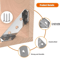 AngleLock Pro Stainless Steel 90 Corner Brackets HeavyDuty Furniture Reinforcement Connectors 1050 1