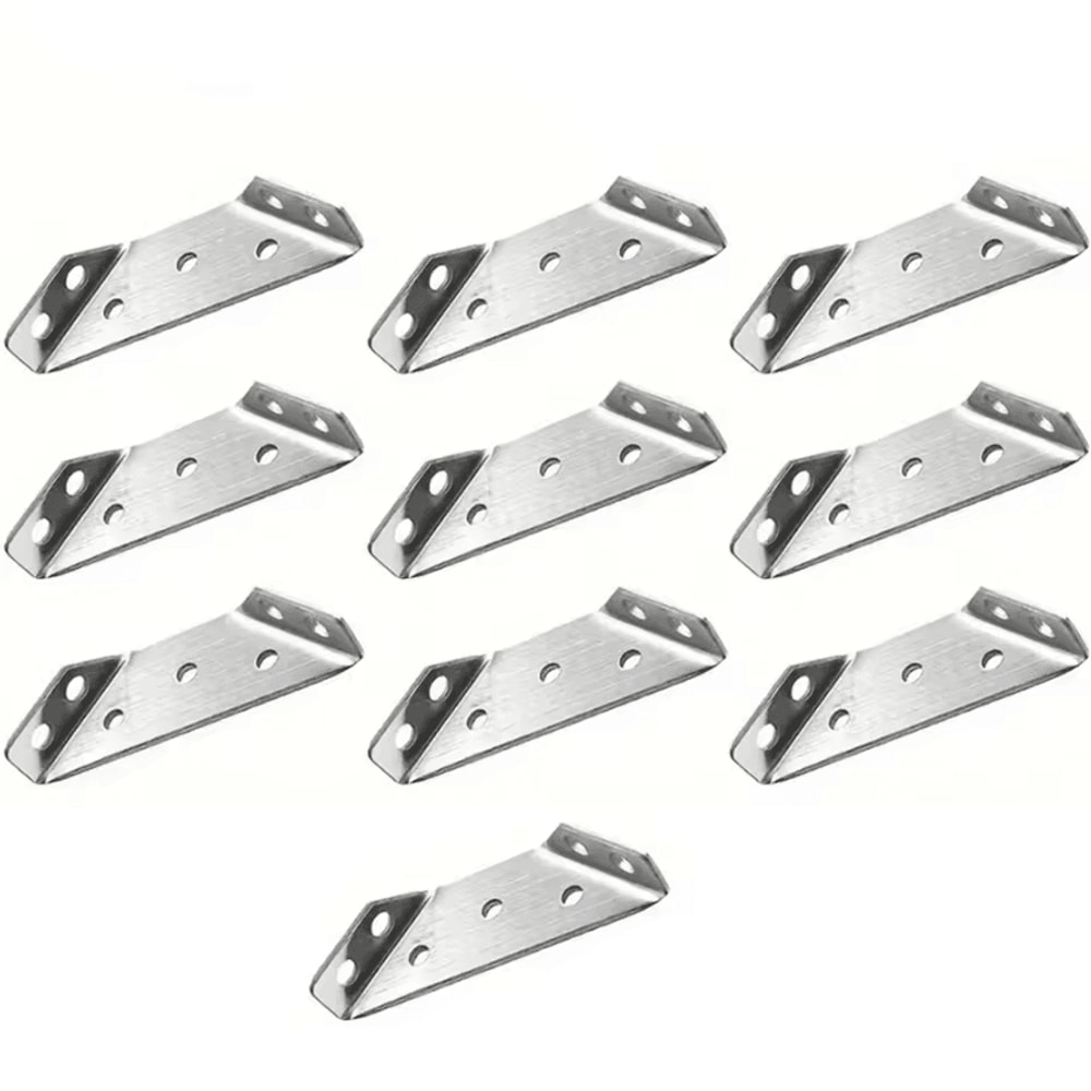 AngleLock Pro Stainless Steel 90 Corner Brackets HeavyDuty Furniture Reinforcement Connectors 1050 3
