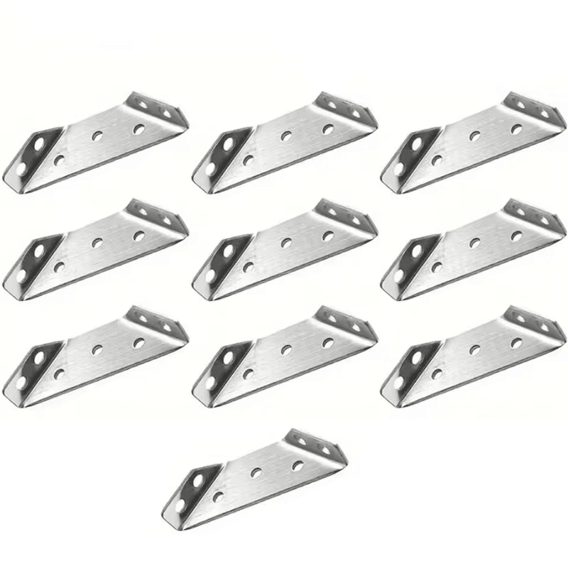 AngleLock Pro Stainless Steel 90 Corner Brackets HeavyDuty Furniture Reinforcement Connectors 1050 3