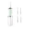 AquaJet Pro Portable Water Flosser Rechargeable 4Nozzle Dental Irrigator With 3 Modes 2