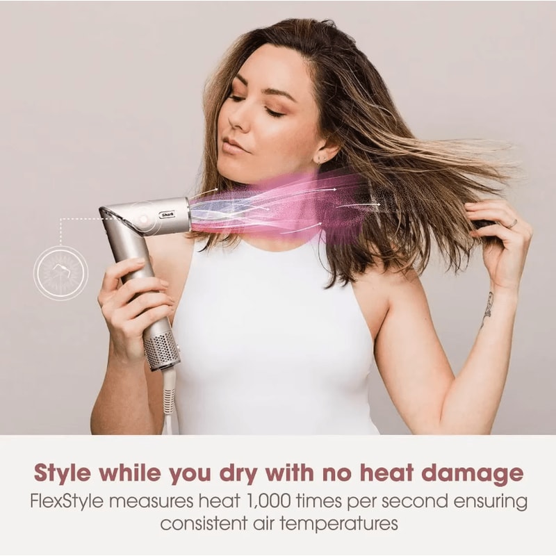 FlexStyle Pro 5in1 Ionic Hair Styler HighSpeed Dryer Auto Curler MultiTool 2