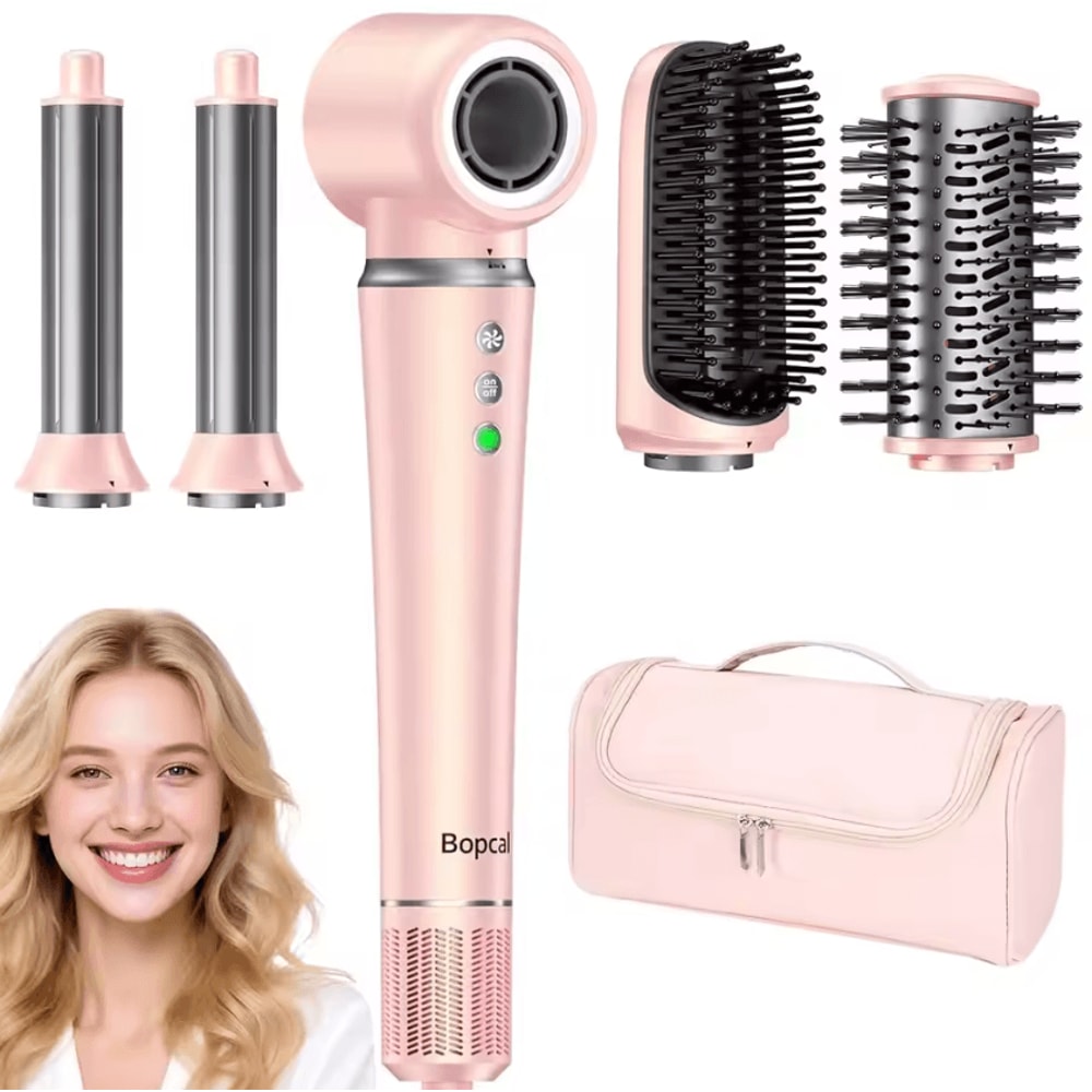 5in1 Air Wrap Hair Styler HighSpeed Hair Dryer Brush 5