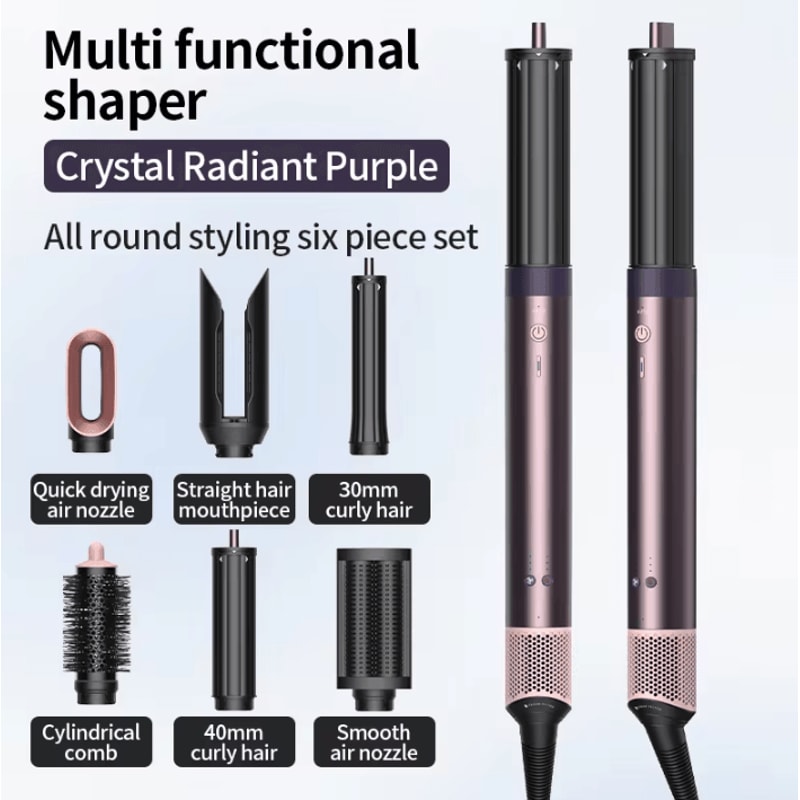 6in1 HighSpeed Air Wrap Hair Styler With 150000 RPM Professional Dryer 5