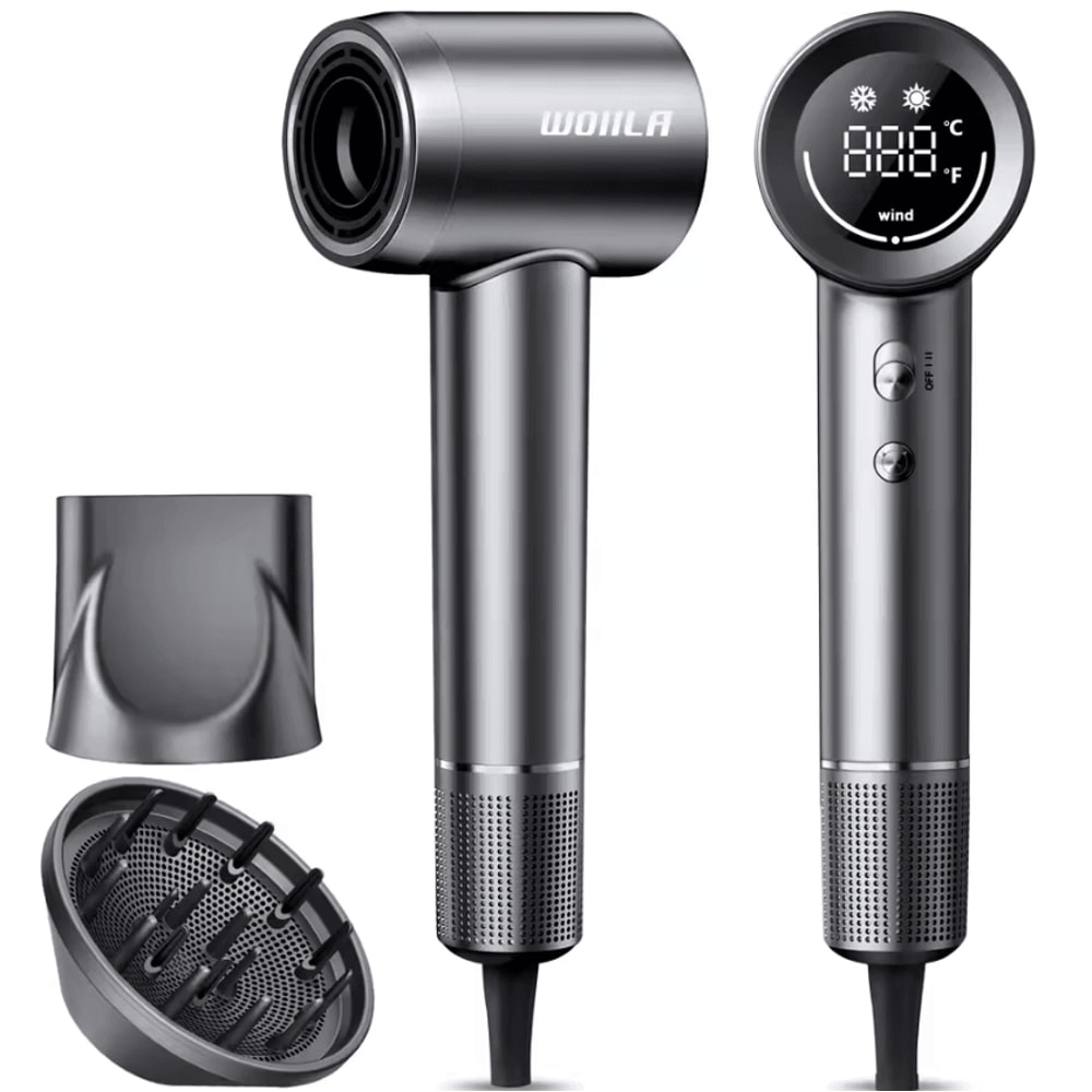 Professional 110V HighSpeed Ionic Hair Dryer Negative Ion Fast Dry Blow Dryer 5
