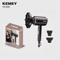 Kemei Professional Ionic Hair Dryer With Overheat Protection FastDry Power 5