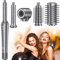 5in1 Professional Air Wrap Hair Styler HighSpeed Hot Air Brush Curling System 0