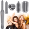 5in1 Professional Air Wrap Hair Styler HighSpeed Hot Air Brush Curling System 0