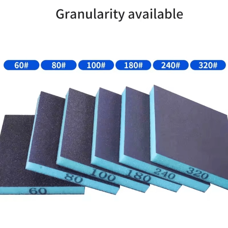 6PCS Washable Sanding Sponge Set 60320 Grit Reusable Wet Dry Sanding Blocks 1