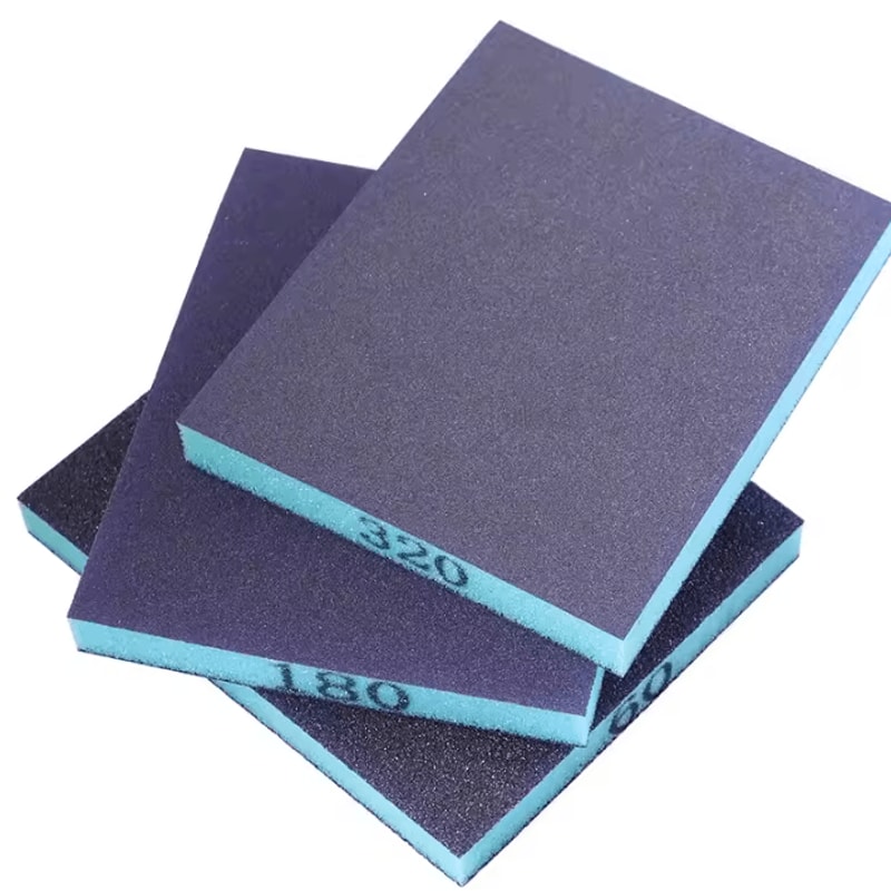 6PCS Washable Sanding Sponge Set 60320 Grit Reusable Wet Dry Sanding Blocks 2