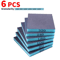 6PCS Washable Sanding Sponge Set 60320 Grit Reusable Wet Dry Sanding Blocks 4