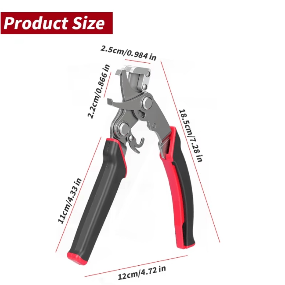 Stainless Steel Car Clip Removal Pliers HeavyDuty Fastener Remover Tool 1