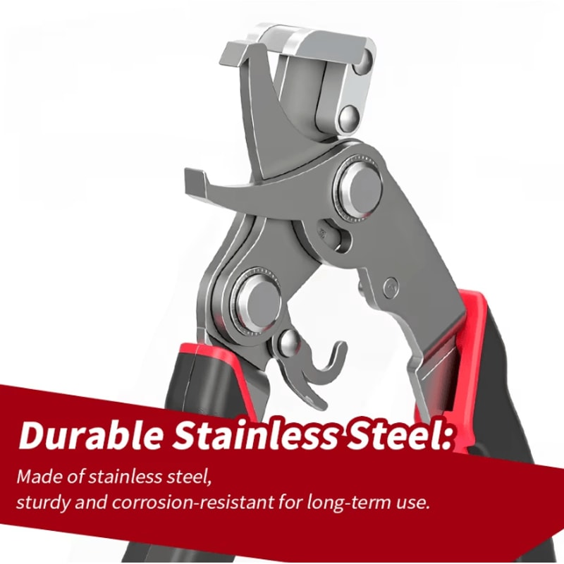 Stainless Steel Car Clip Removal Pliers HeavyDuty Fastener Remover Tool 3