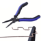 45Inch Mini Flat Nose Jewelry Pliers With Smooth Jaw Comfort Grip 0