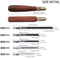 Mini Hand Saw Set With Replaceable HighCarbon Steel Blades Wooden Handle 1