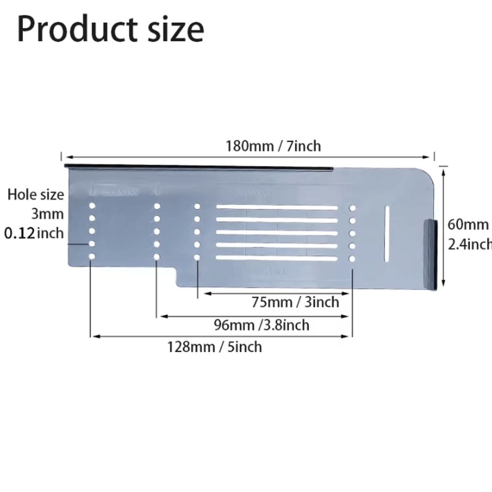 Cabinet Handle Template Jig Kit Adjustable Drill Guide For Perfect Knob Pull Installation 1