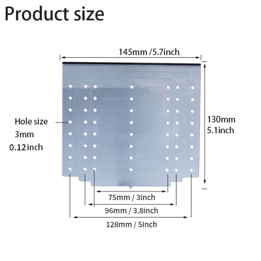 Cabinet Handle Template Jig Kit Adjustable Drill Guide For Perfect Knob Pull Installation 2