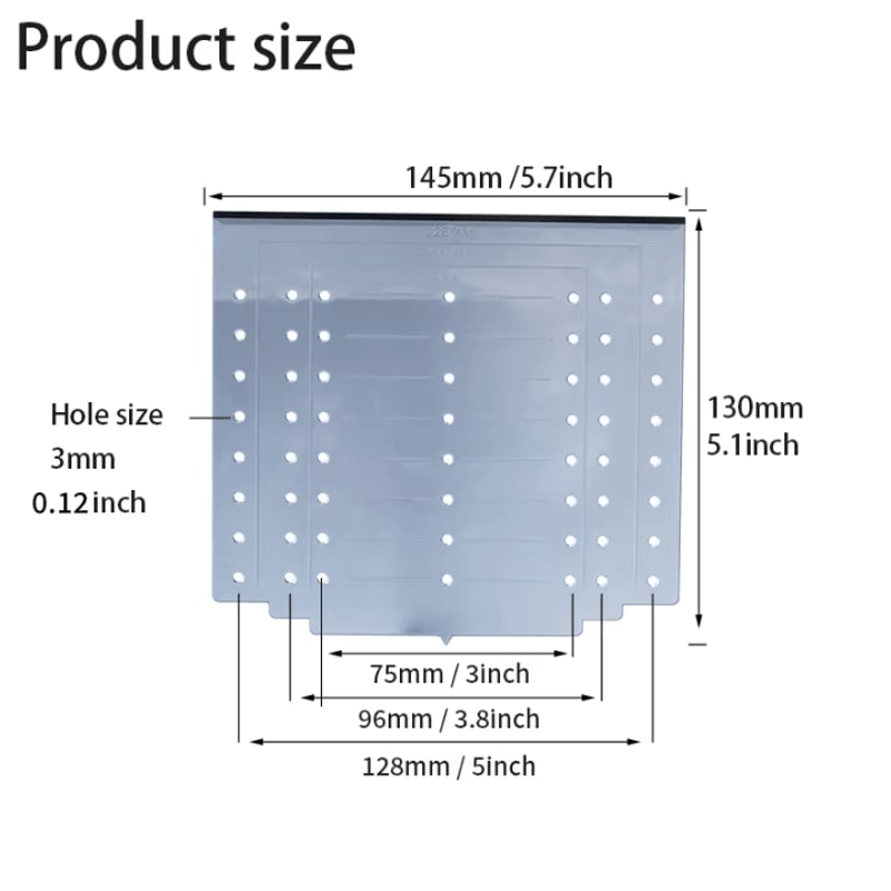 Cabinet Handle Template Jig Kit Adjustable Drill Guide For Perfect Knob Pull Installation 2
