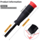 90 Corner Chisel With Strike Cap CRV Steel Hinge Mortise Tool 5