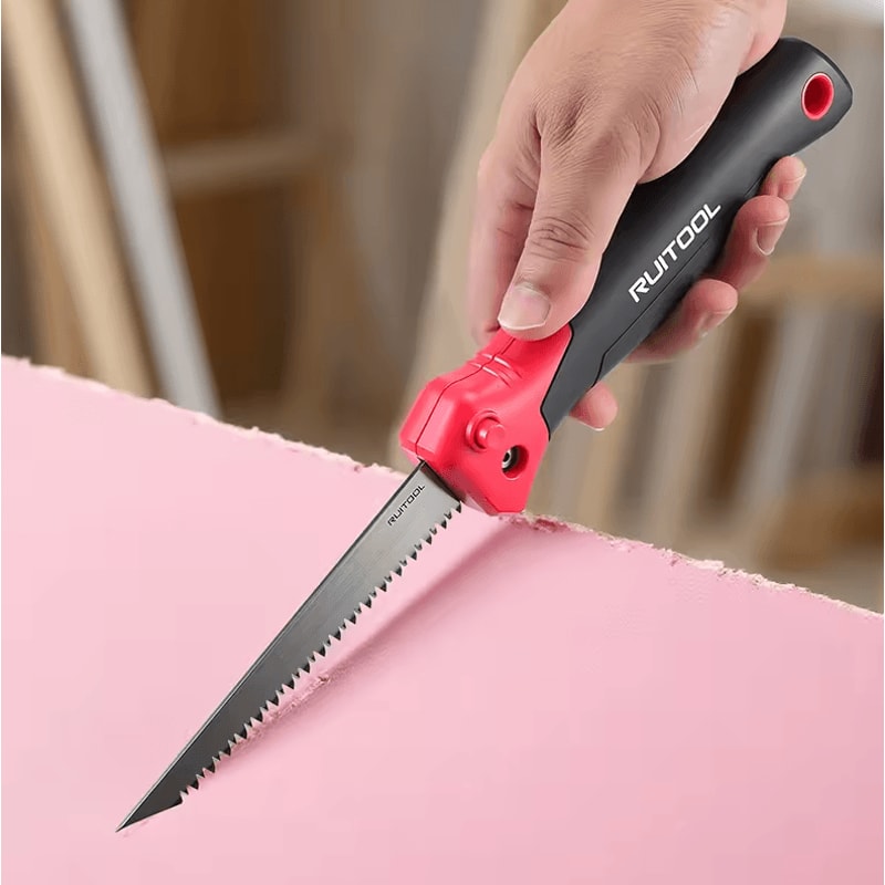 6Inch Folding Drywall Saw Portable Jab Hand Saw For Precision Cuts 0