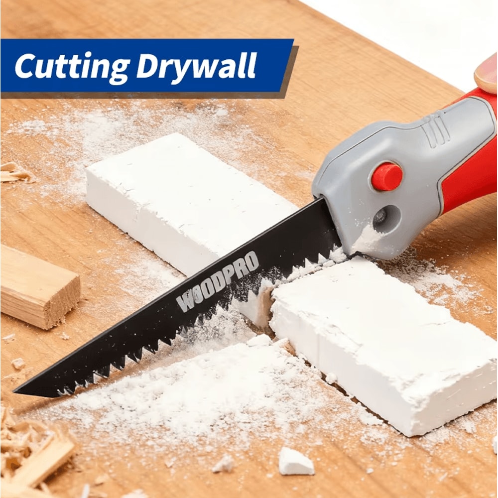 Folding Drywall Saw With TeflonCoated SK5 Steel Blade Portable Precision Cutting Tool 2